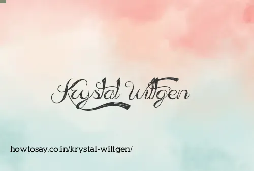 Krystal Wiltgen