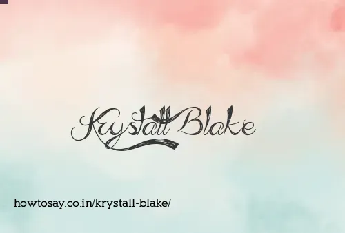 Krystall Blake