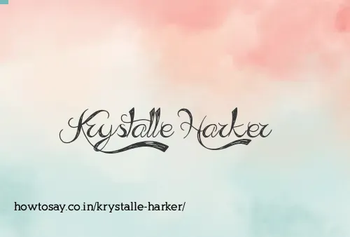 Krystalle Harker