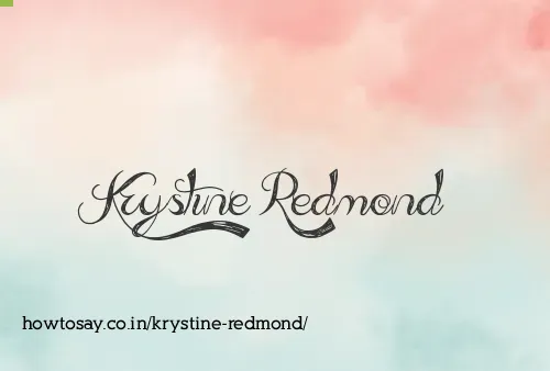Krystine Redmond