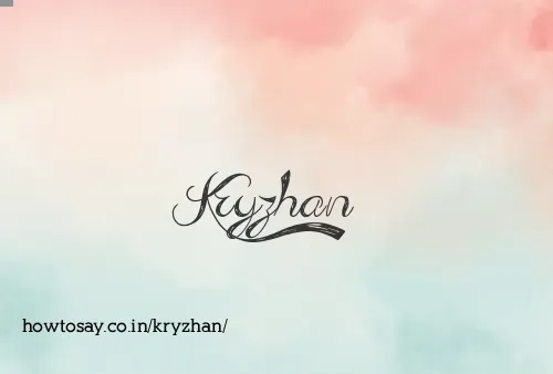 Kryzhan