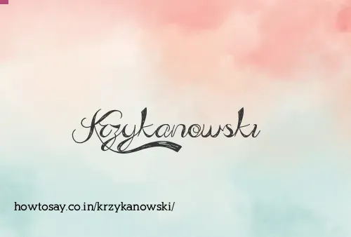 Krzykanowski