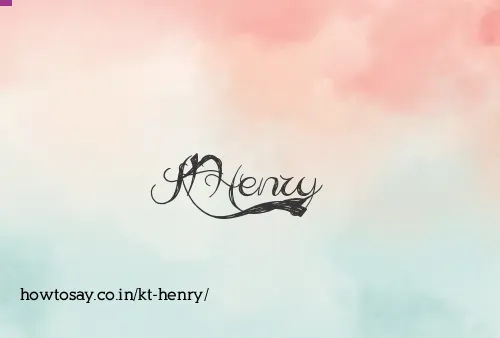 Kt Henry