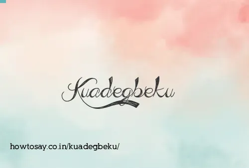 Kuadegbeku