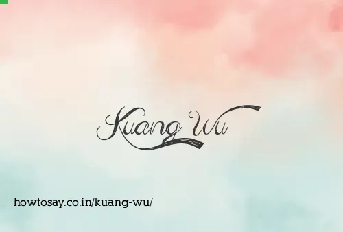 Kuang Wu