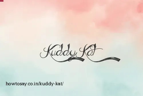Kuddy Kat