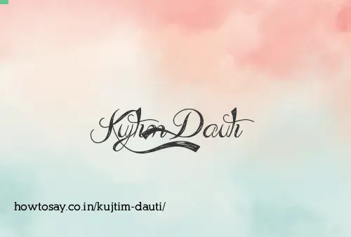 Kujtim Dauti