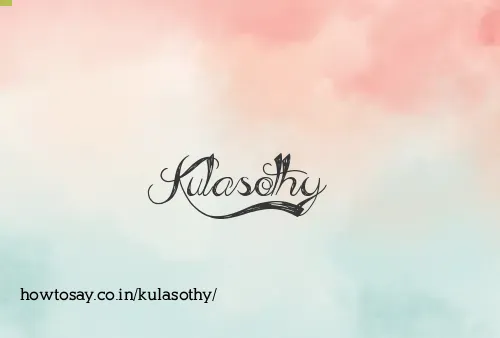 Kulasothy