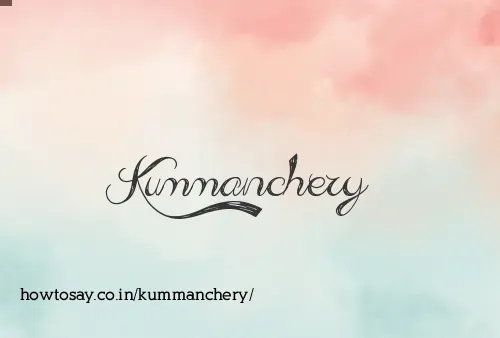 Kummanchery