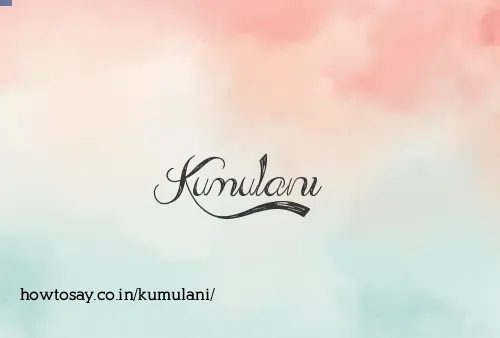 Kumulani