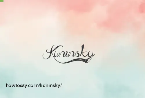 Kuninsky