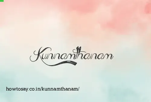 Kunnamthanam
