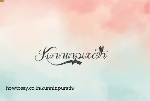 Kunninpurath