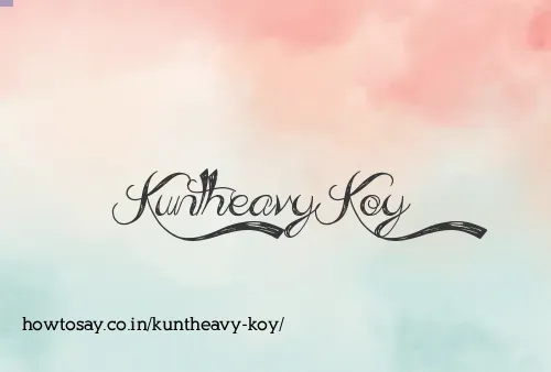 Kuntheavy Koy