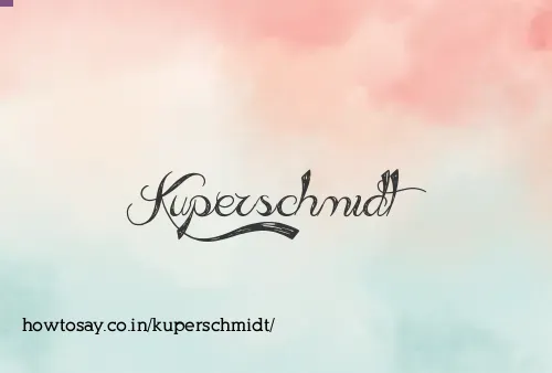 Kuperschmidt