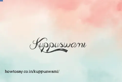 Kuppuswami