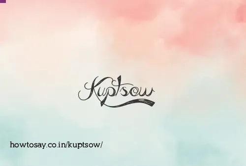 Kuptsow
