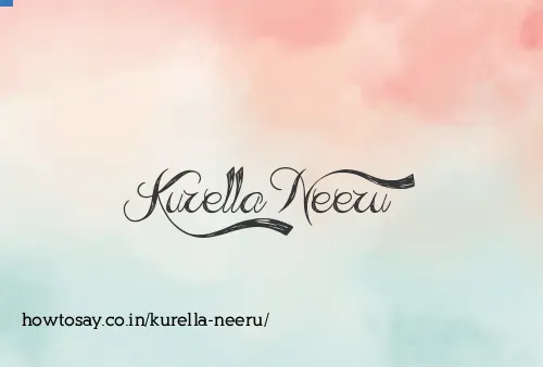 Kurella Neeru