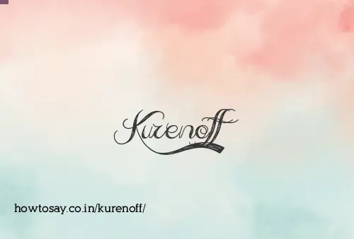 Kurenoff