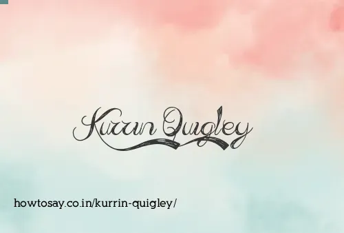 Kurrin Quigley
