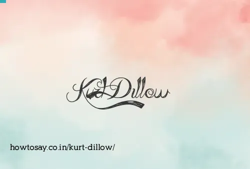 Kurt Dillow