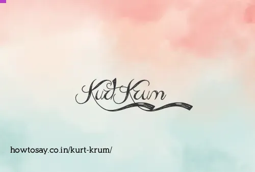 Kurt Krum
