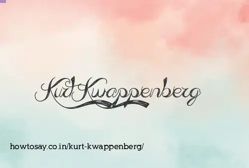 Kurt Kwappenberg