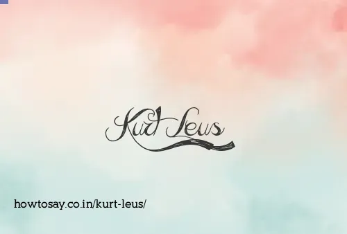 Kurt Leus