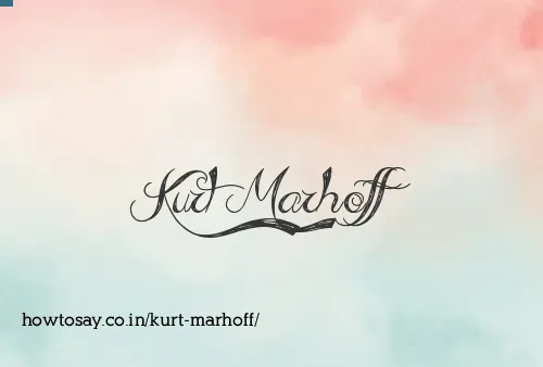 Kurt Marhoff