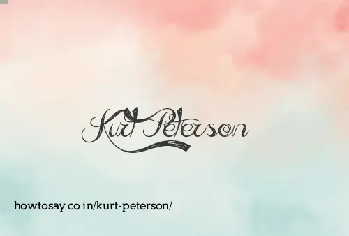 Kurt Peterson