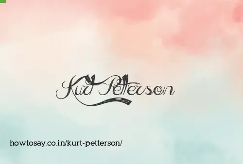 Kurt Petterson