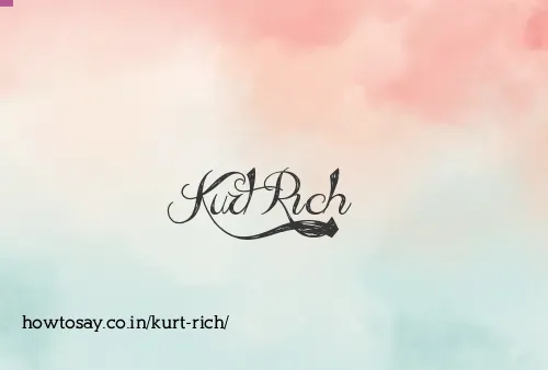Kurt Rich