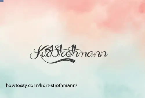 Kurt Strothmann