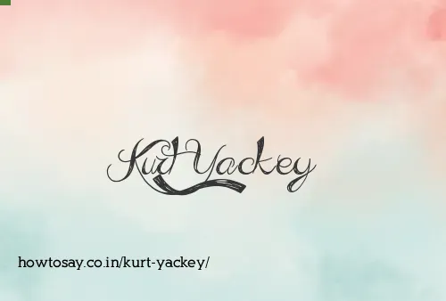 Kurt Yackey