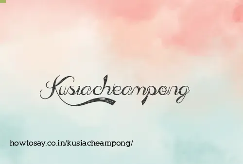 Kusiacheampong