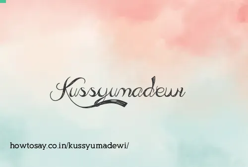Kussyumadewi