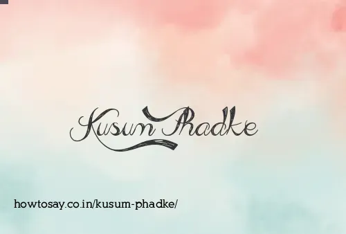 Kusum Phadke