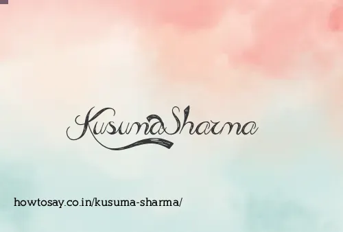 Kusuma Sharma