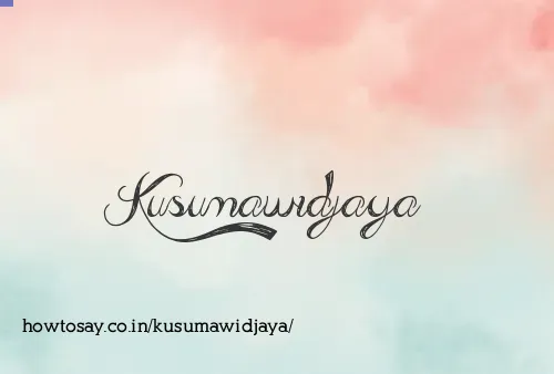 Kusumawidjaya