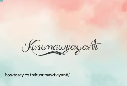 Kusumawijayanti
