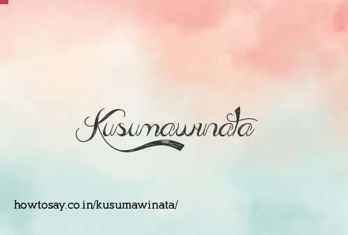 Kusumawinata