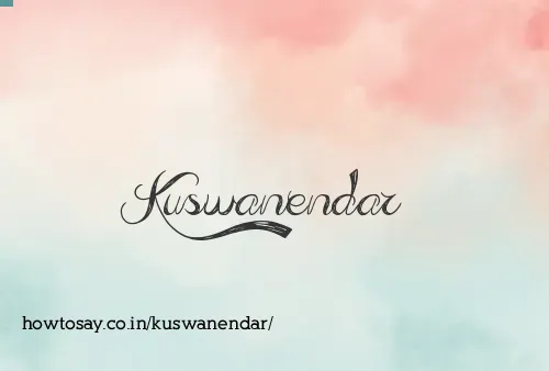 Kuswanendar