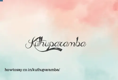 Kuthuparamba