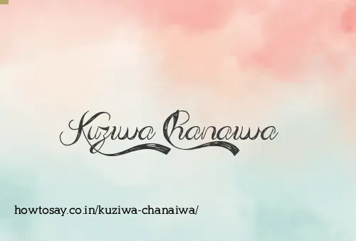 Kuziwa Chanaiwa