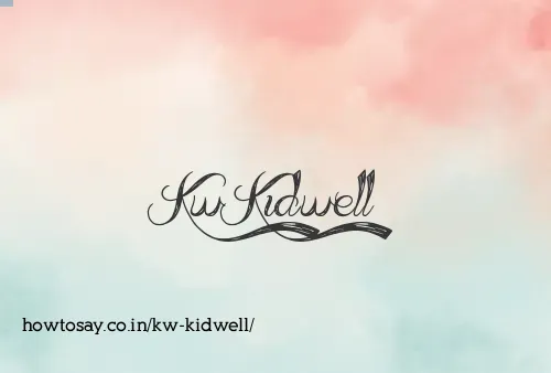 Kw Kidwell