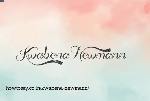 Kwabena Newmann