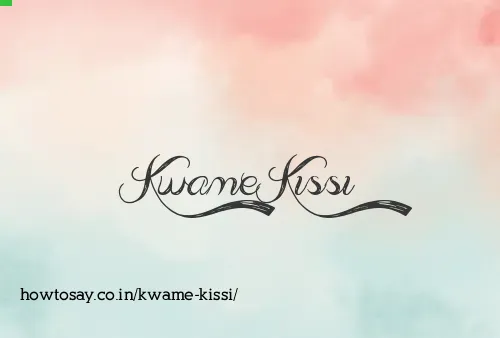 Kwame Kissi