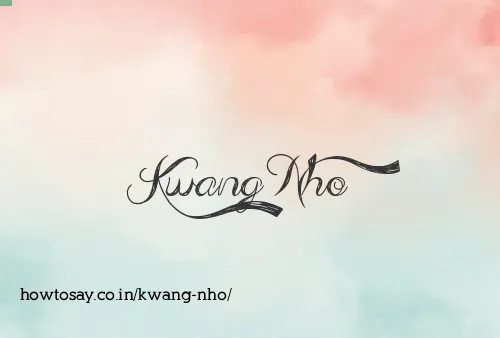Kwang Nho