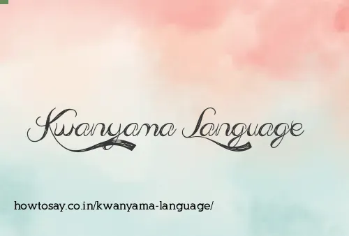 Kwanyama Language