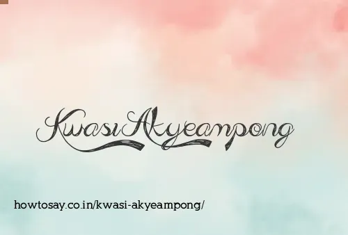 Kwasi Akyeampong